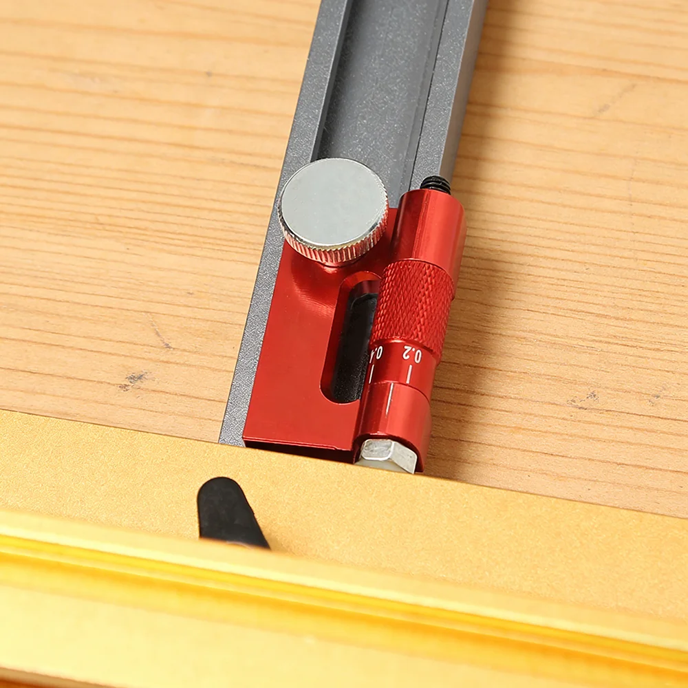 

2 шт., деревообрабатывающая направляющая для забора, ограничитель точной регулировки 0,2 мм, кронштейн для крепления забора, подходит для направляющей 30 типа, деревообрабатывающий инструмент «сделай сам»