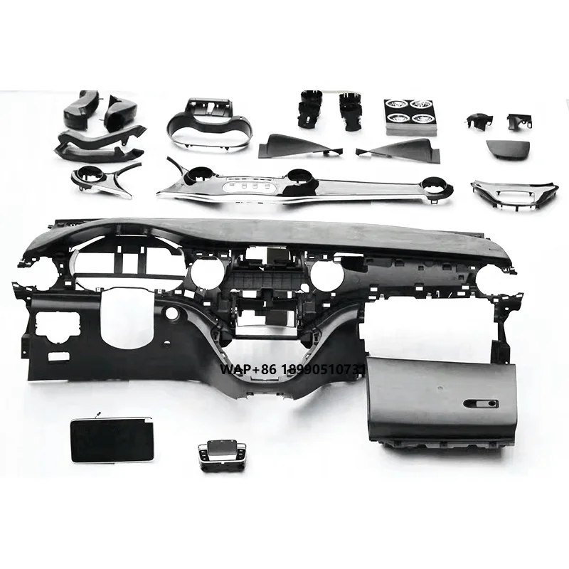 Console central do painel do carro de alta qualidade para Vito W447 modificado para acessórios do carro decoração interior