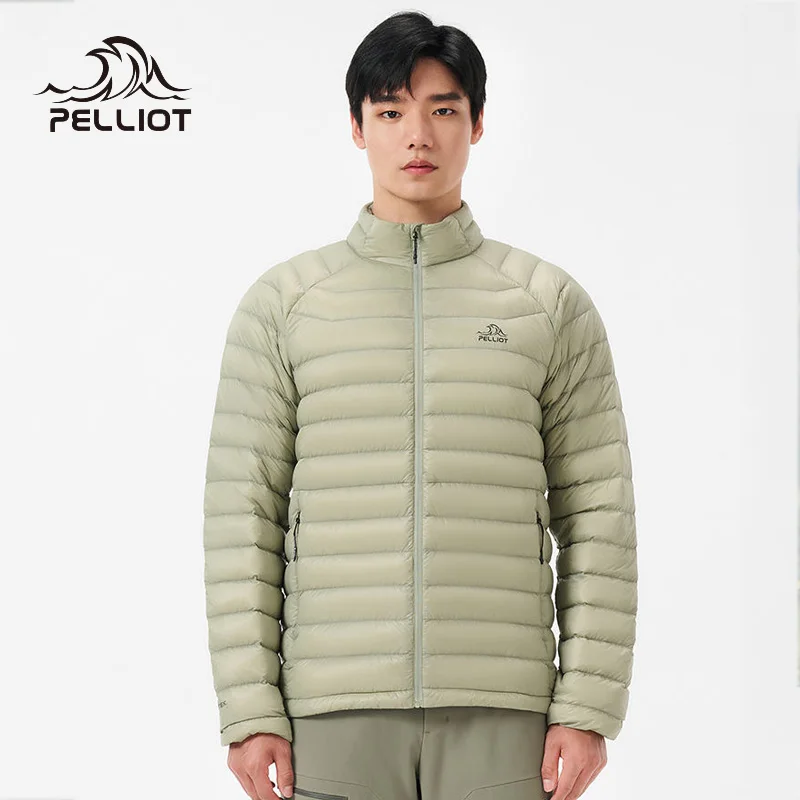 سترات Pelliot 2025 للرجال سترات واقية مقاومة للماء 98% سترات بيضاء للأسفل معطف شتوي محمول غير رسمي سترات دافئة للأسفل