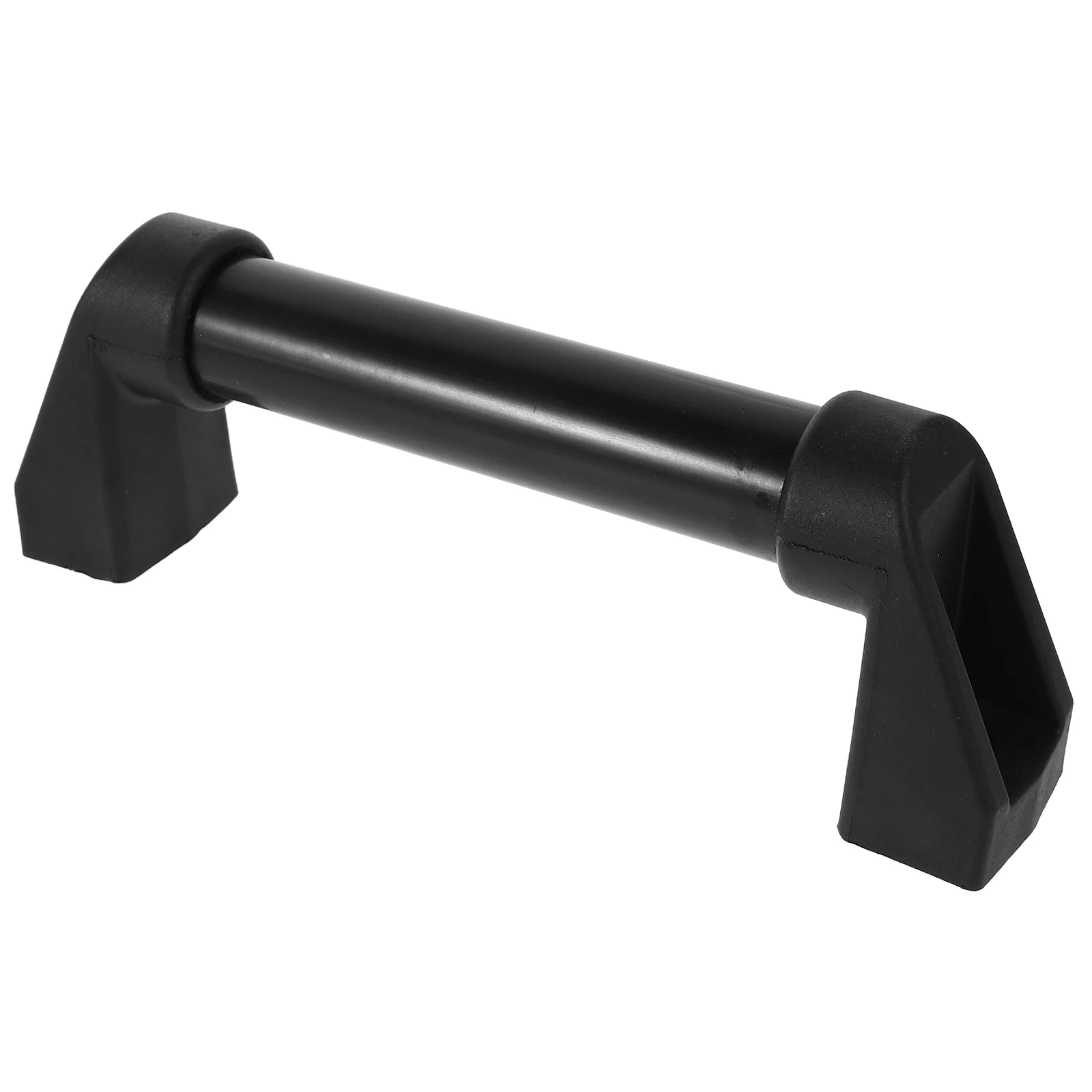 

RV Handrail Durable Carbon Steel Black WallMounted Concrete Steps Indoor Stair Safety Jamb Boat Rectangular Base