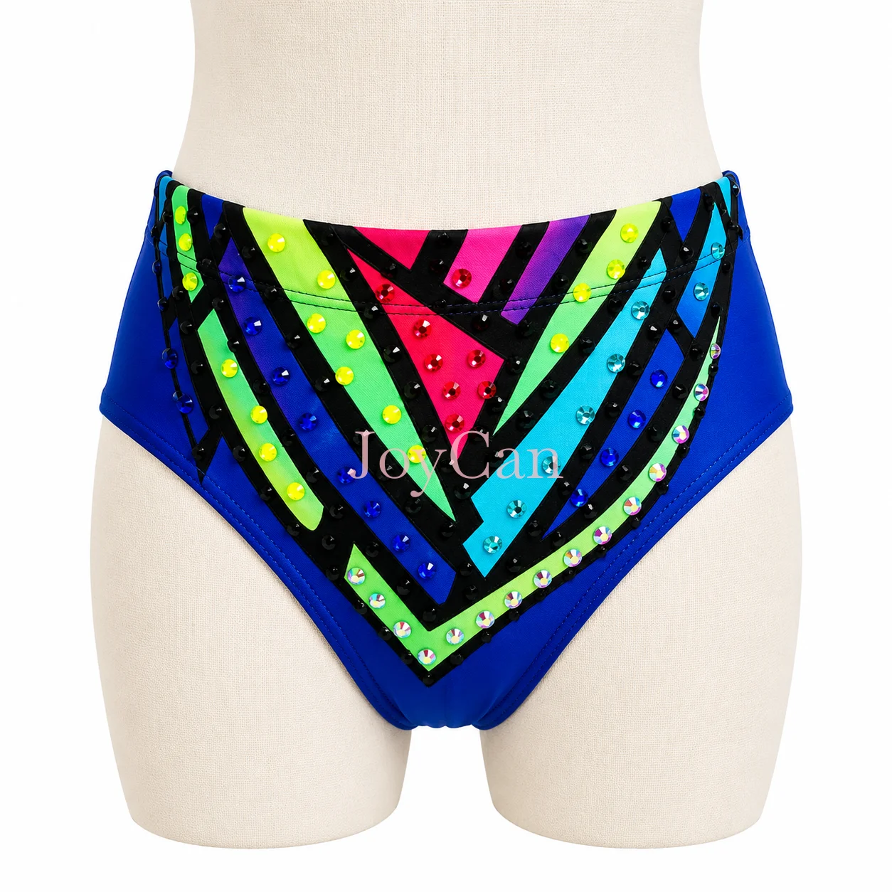 JoyCan White Swimming suits Girls Women Synchronized Swimming Wear for Competition  BD7051 view 5