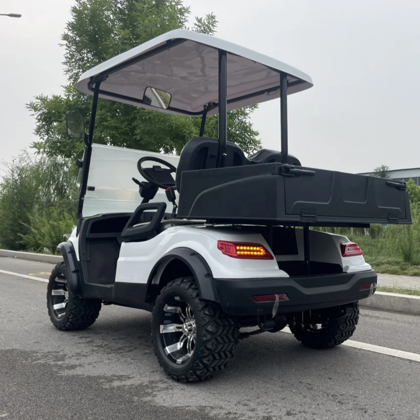 4 Seater New Design Golf Cart Disc Brake 10 Inch Screen 30% Max Driving Slope Private Club VIP Adult Electric Golf Cart