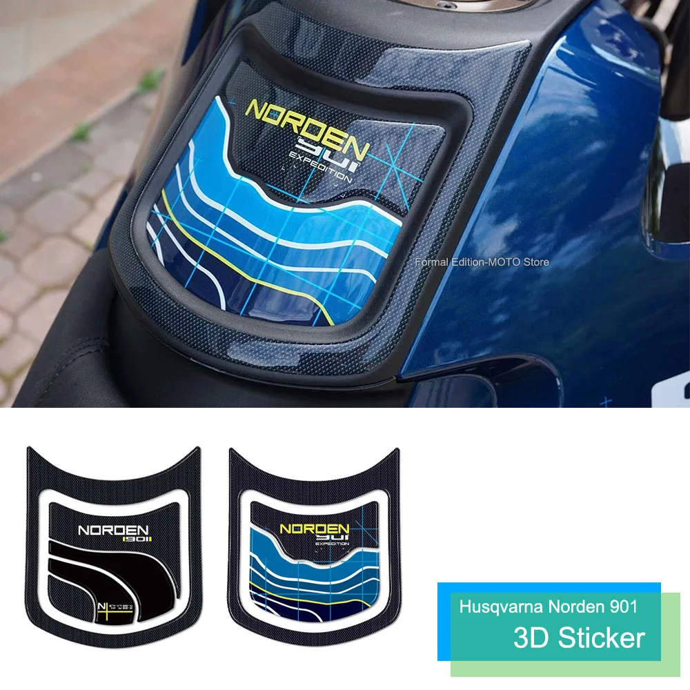 

For Husqvarna Norden 901 2023- Waterproof And Durable 3D Motorcycle Blower Sticker