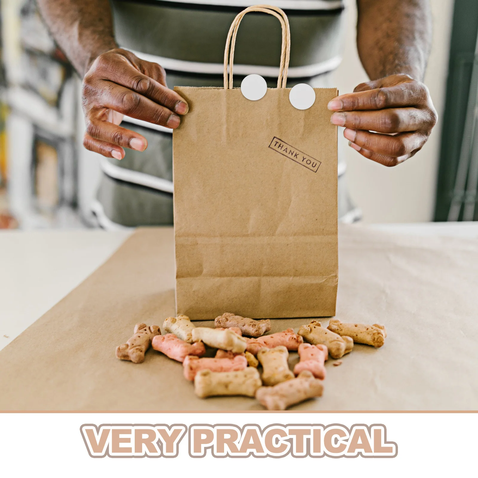 ملصقات علامات دائرية مقاومة للماء مقاس 13 مم سهلة التقشير للاستخدام الداخلي والخارجي والمكتب والمنزل والمتجر والفصول الدراسية #1