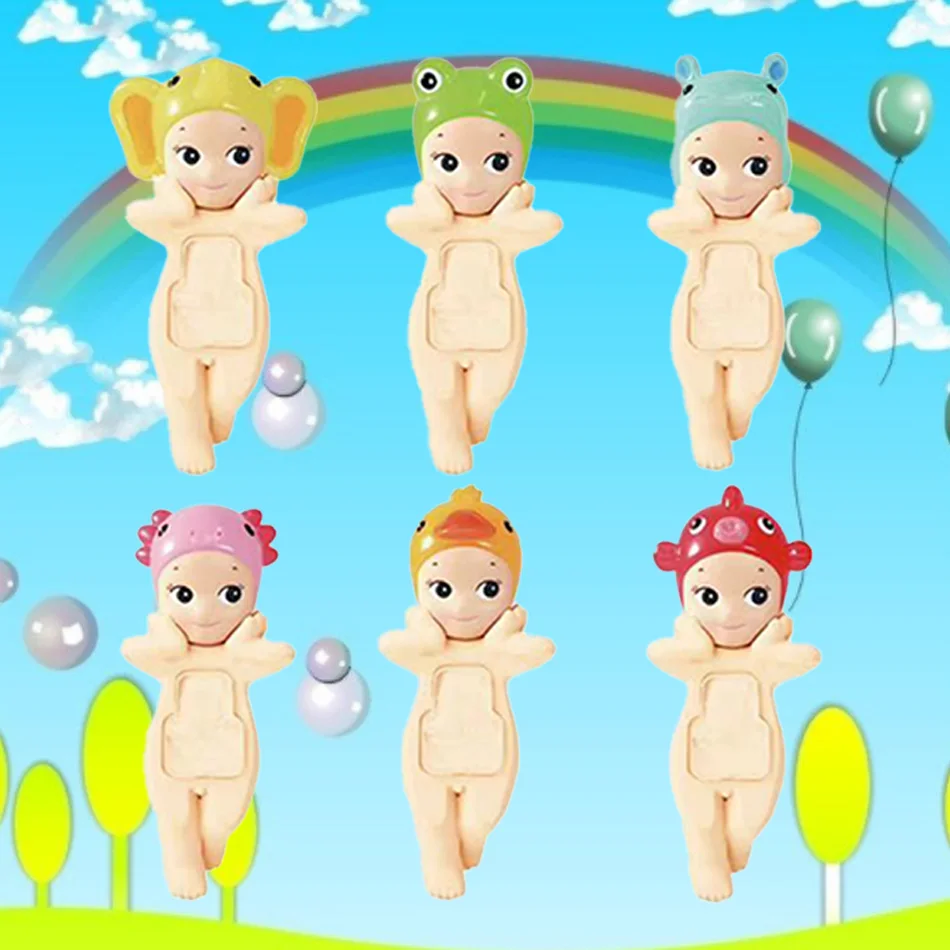 

I Love Rainy Day Blind Box Cute Mini Figure Collectible Desktop Decor for Kids Birthday Gift New Surprise Toy Figure Set