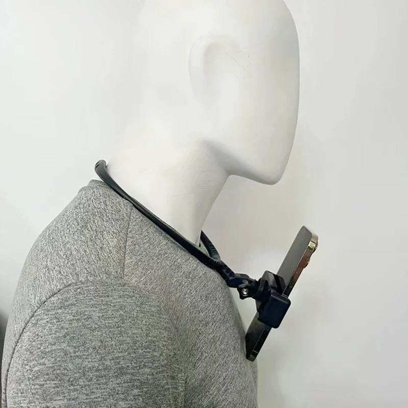

Cycling Collar Neckband Phone Live Streaming Stand Action Camera Neckband Recorder Stand