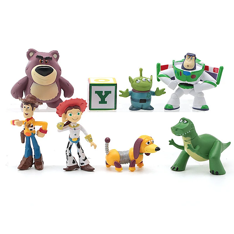 Toy Story PVC Action Figure, Buzz Lightyear Woody Joan Balm ack, Modèle cancers, Butter Desktop Decoration, Collection de jouets pour enfants, Cadeau, Nouveau