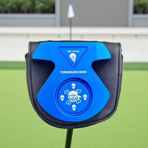 CNC 정밀도를 갖춘 Vermilion Bird 골프 퍼터 헤드 단조 알루미늄, 직선 및 정확한 퍼트를 위한 낮은 CG