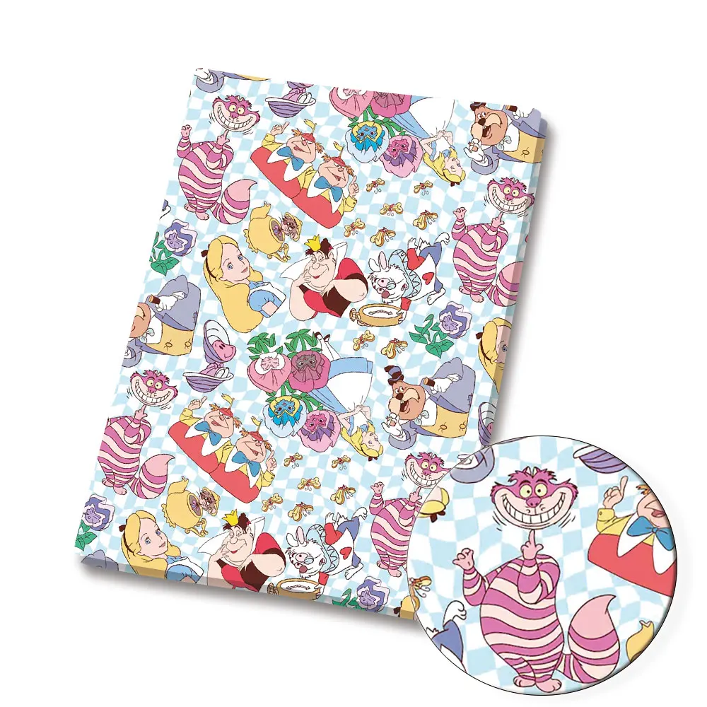 BEAST KINGOM co-branded cartoon 140x50CM fabric cartoon patchwork children's home textile sewing doll skirt curtain girl skirt 1