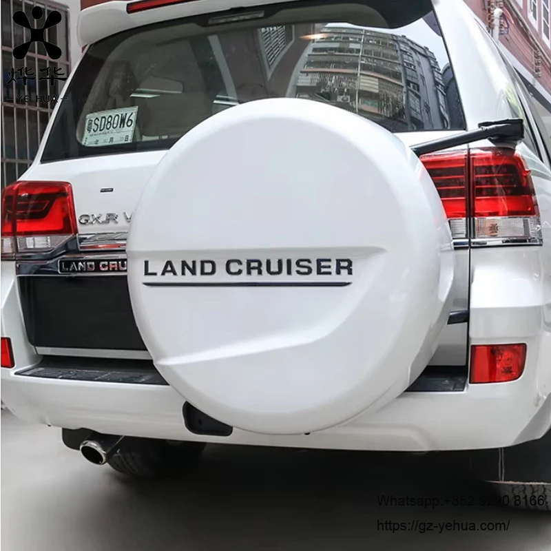 

Toyota Land Cruiser LC200 2008-2019 Car specific spare tire cover Car Accessories Para Auto Tools