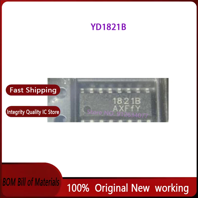 (10-100piece) YD1821B YD1821 SOP16 IC Chipset New Original