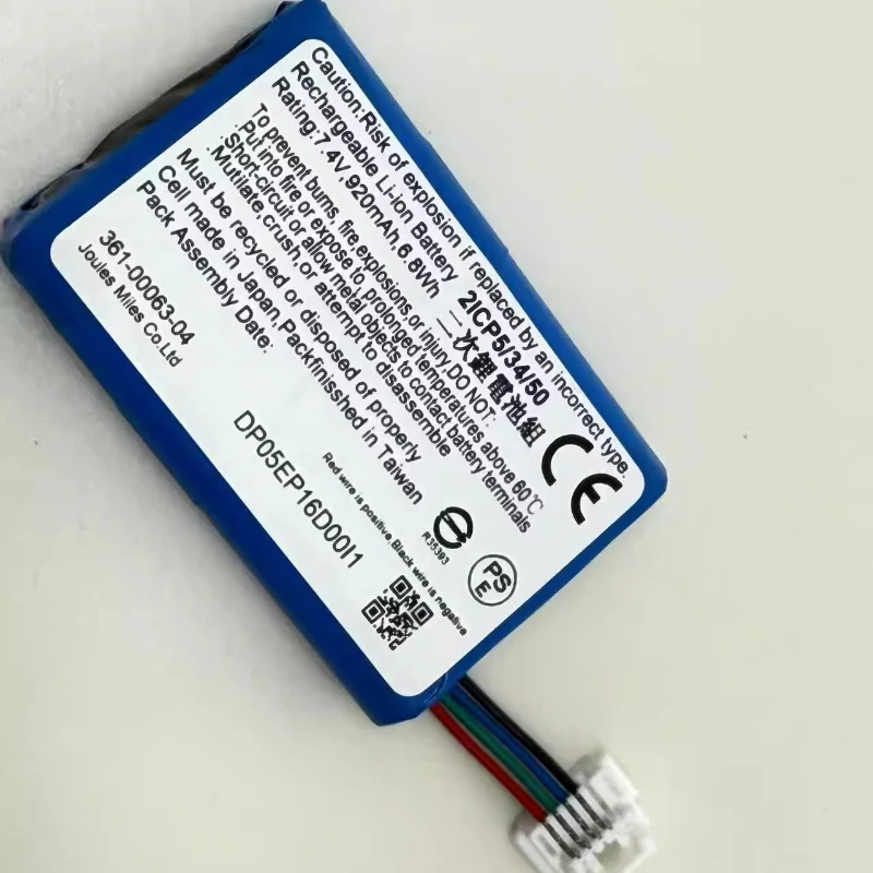 High quality For BMW Navigator 5/6 7.4V/920mAh new battery 361-00063-04