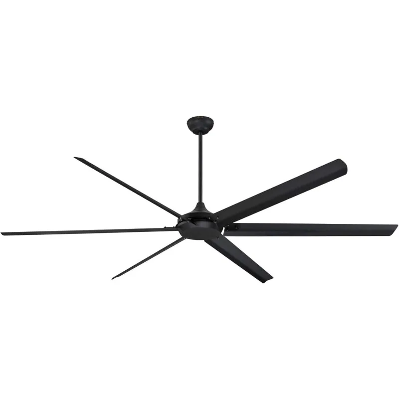 

7224800 Widespan Industrial Ceiling Fan with Remote, 100 Inch, Matte Black