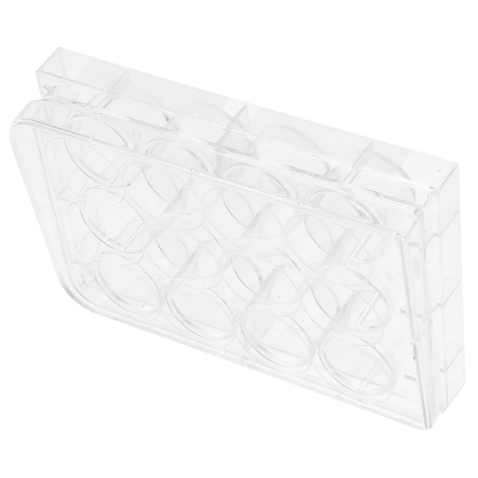 

10pcs Culture Plate High Transparency for Laboratory Cell Tissue Lid Plastic Tray Lab Equipment Stable Flat