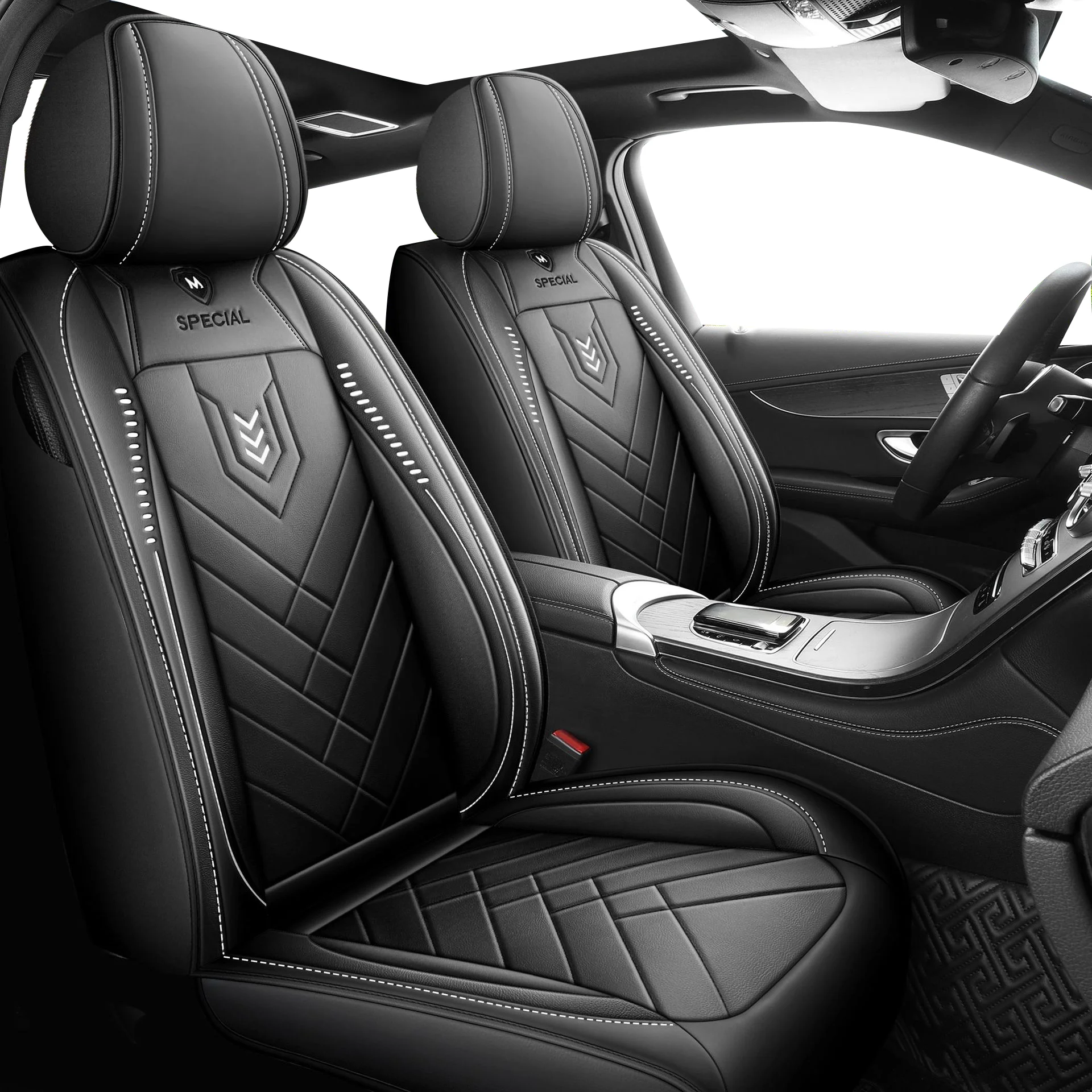 الفاخرة بو الجلود العالمي مقعد السيارة يغطي ل Haval Jolion M6 زائد دارجو جوليون H6 H5 H3 F7 H9 F7X اكسسوارات السيارات الداخلية