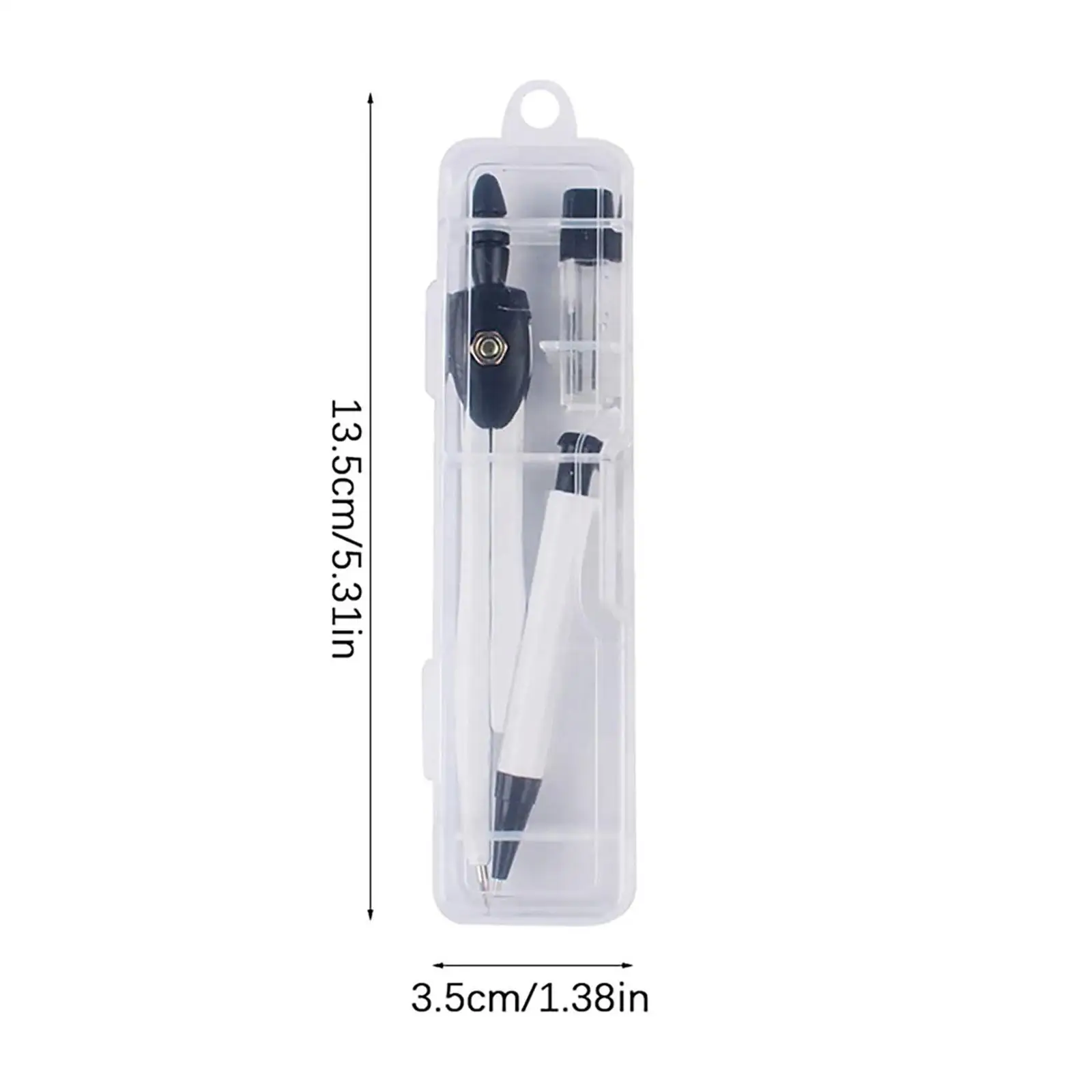 5X Drawing Compass Professional Draw Circle Tool for Geometry Teachers Learning