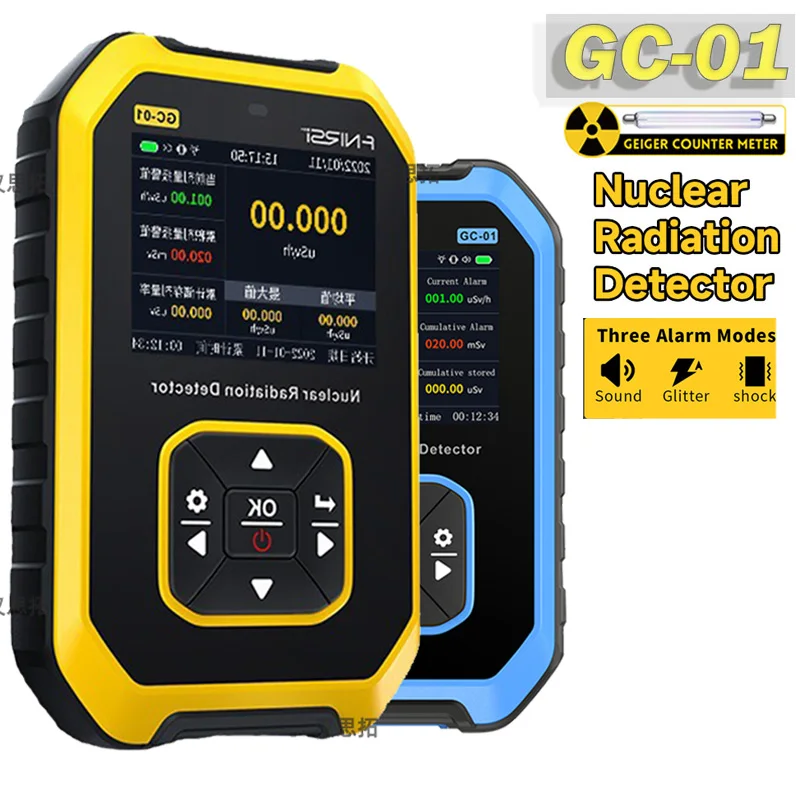 

Car Nuclear Radiation Detector Diagnostic Tools GC-01 Geiger Counter Detector Marble Radioactivity Tester Personal Dosimeter