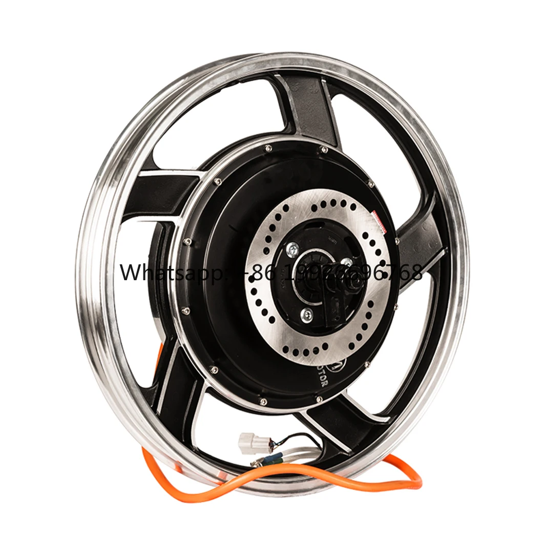 

2000W 17 Inch Wholesale Hybrid Electric Motor High Performance BLDC Motor for Hybrid Motorcycle