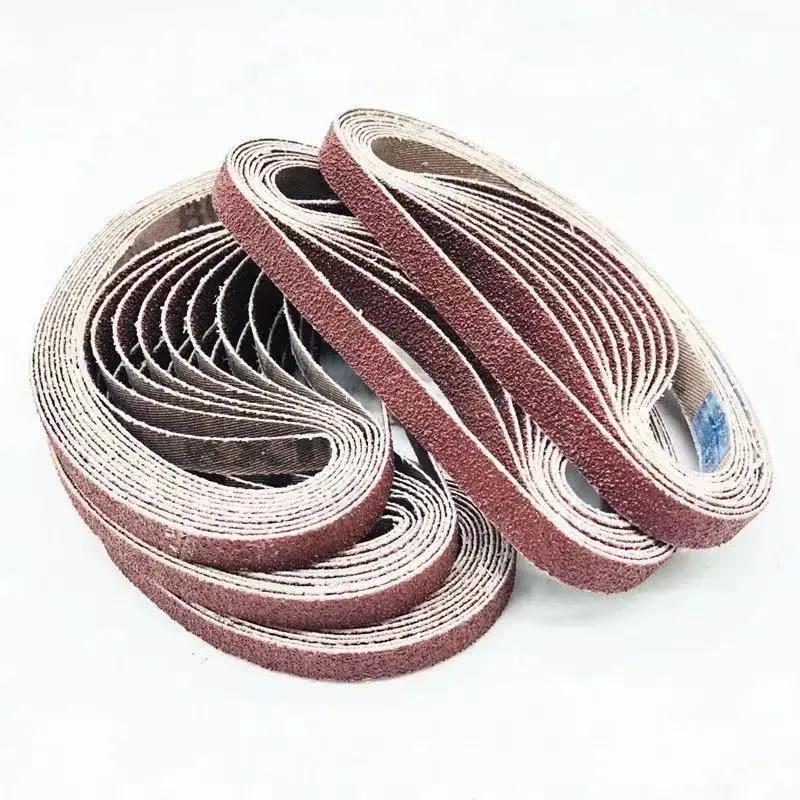 100-個-10x330mm-3-8-x13-サンディングベルトグリット-40-1000-研磨バンド木材用軟金属研磨研削ツール