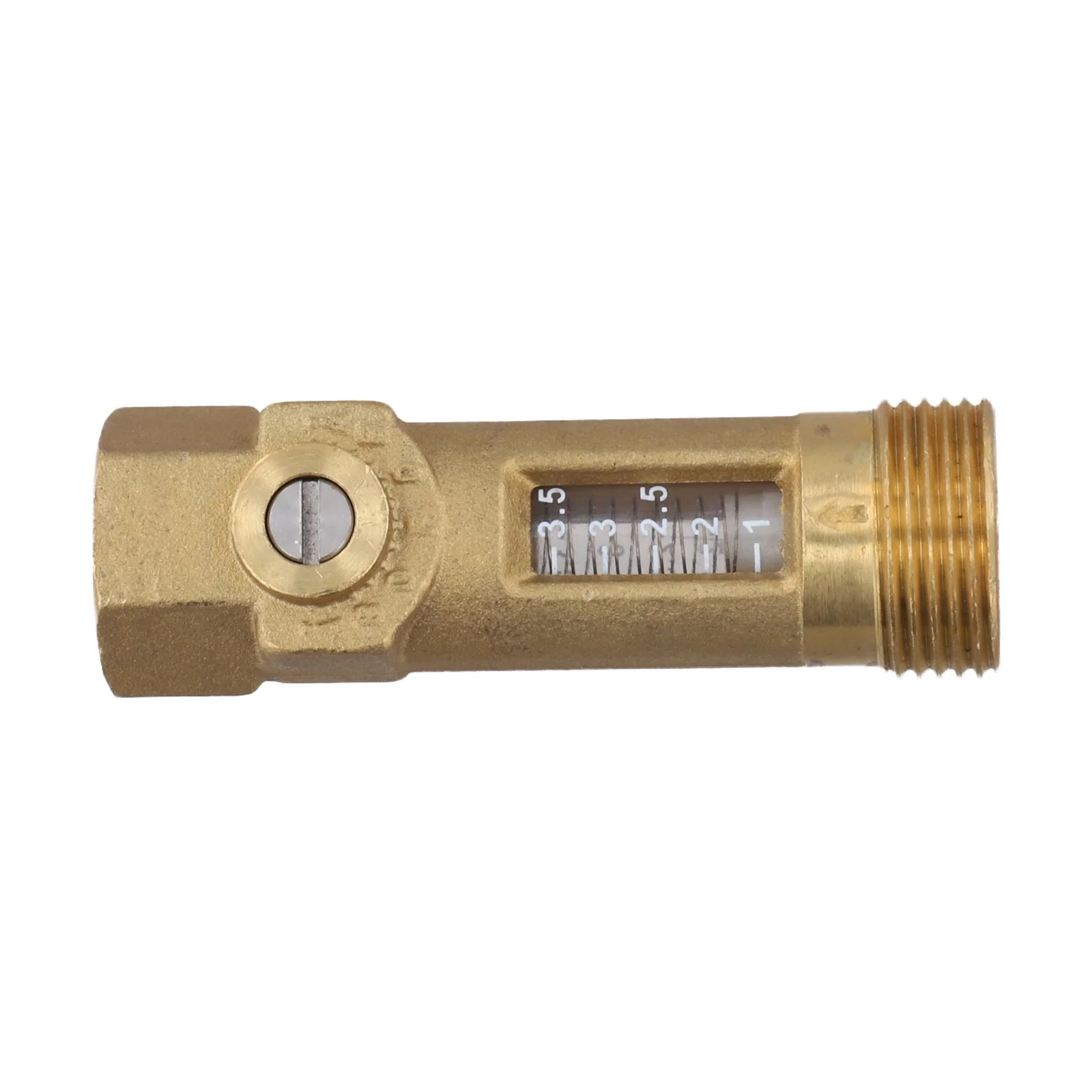 DN15 DN20 Brass Flow Control Valve with Embedded Flow Meter for Accurate Liters per Minute Readout in HVAC Distribution Networks
