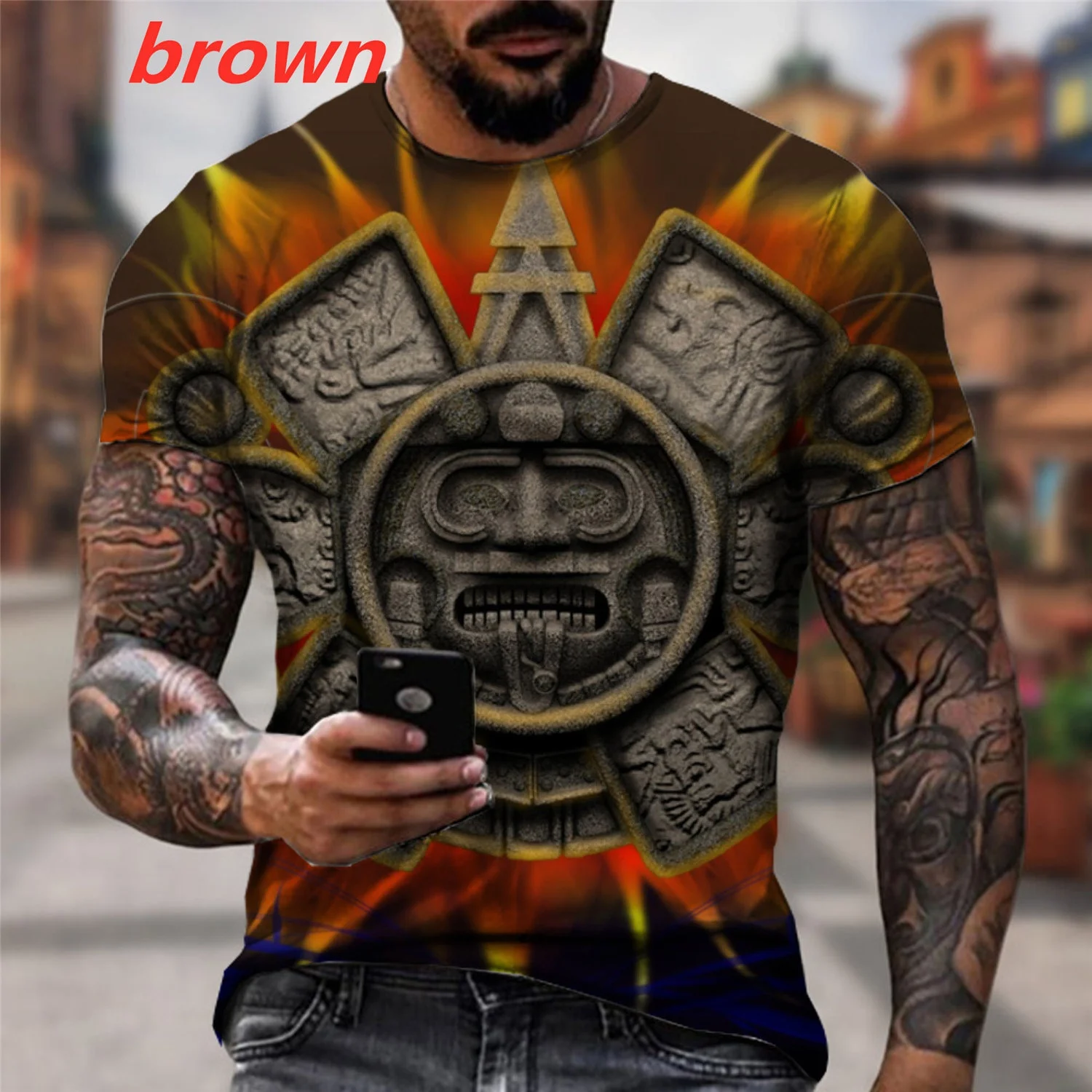 Personality 3D Printed T Shirts Men/Women Fashion Printing Graphic Tee Shirt