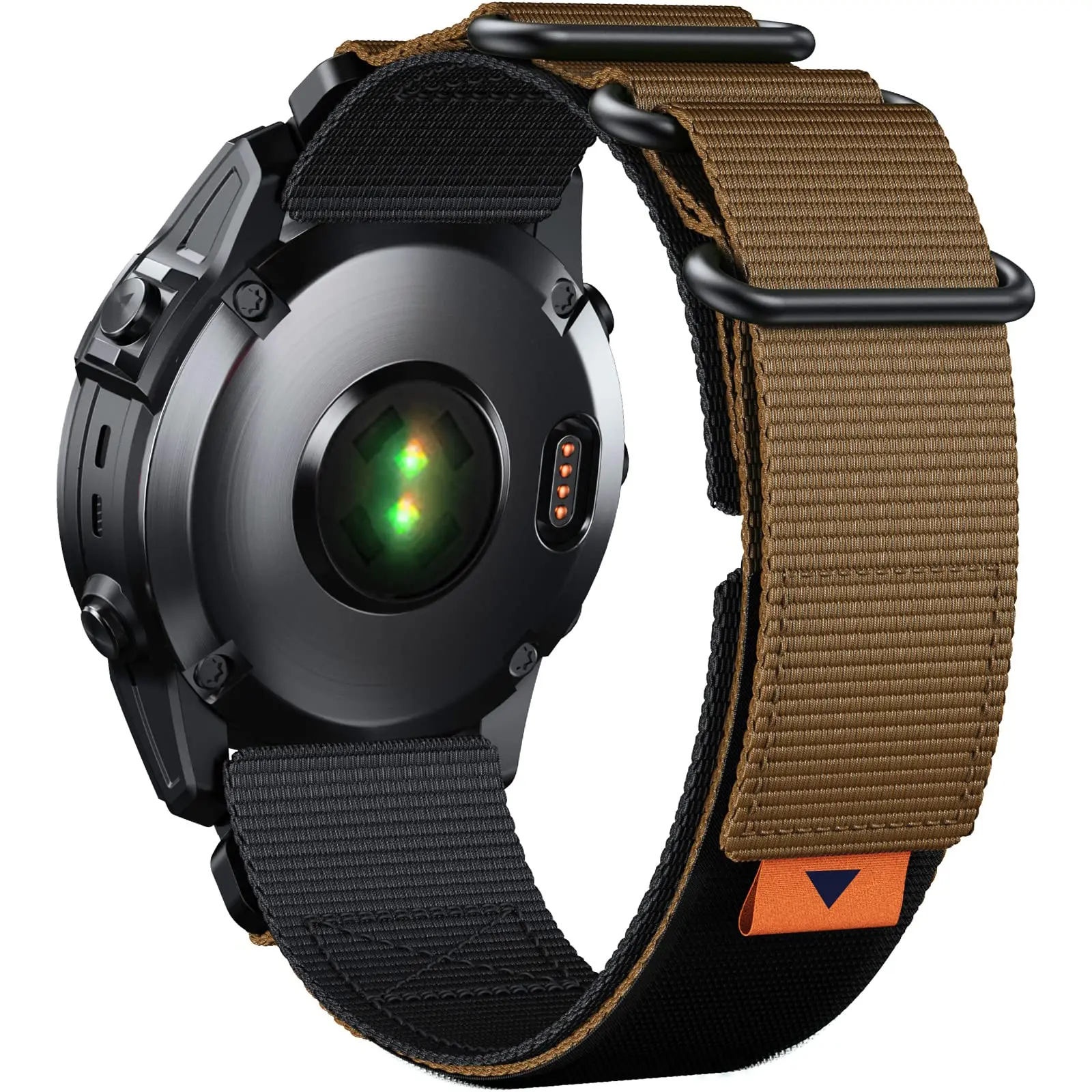 حزام ساعة نايلون ممتاز 22 مم 26 مم، لـ Garmin Fenix 5 6 7، 5X 6X 7X - مثالي للأنشطة الخارجية EnduroBAND