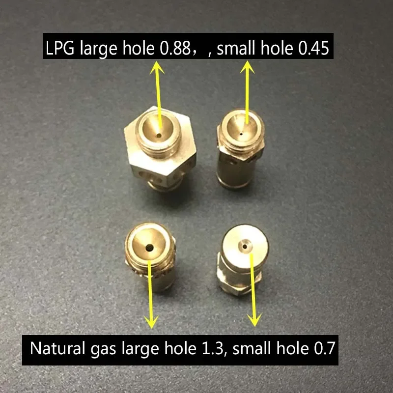 

4pcs High Quality Liquefied Gas 25 Long Nozzle Injector