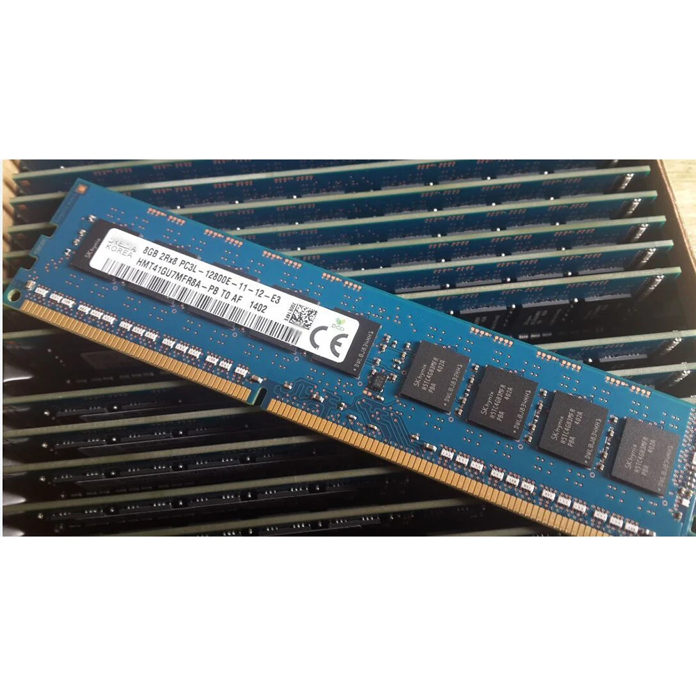 1 قطعة 8 جرام DDR3 1600 ميجا هرتز ECC UDIMM لديل R210 R220 R310 R320 خادم ذاكرة الوصول العشوائي