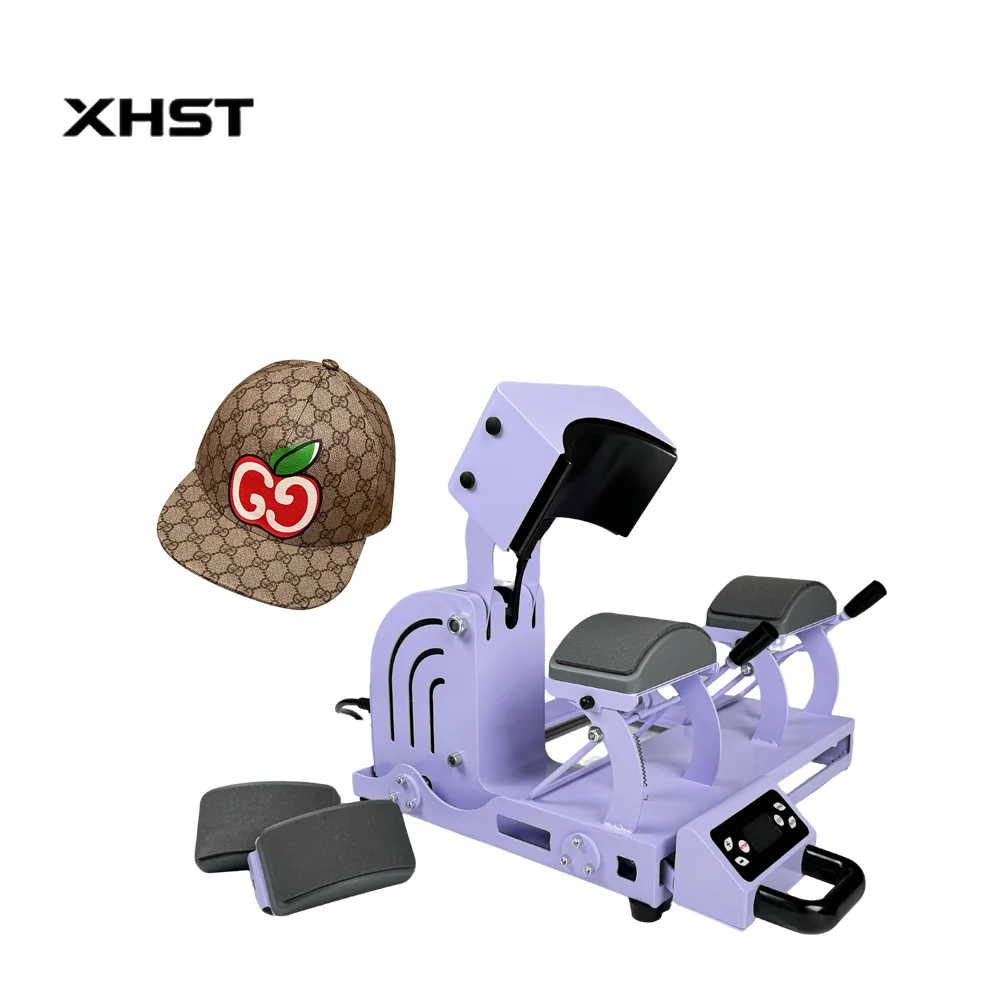 

New Product Double Stations Double Modes Automatic Mode and Manual Mode Electric Auto Cap Heat Press Machine