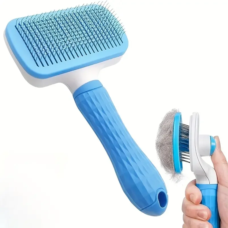 Dog Hair Remover Brush Cat Dog Hair Grooming And Care Comb For Long Hair Dog Pet Removes Hairs Cleaning Bath Brush Dog Supplies