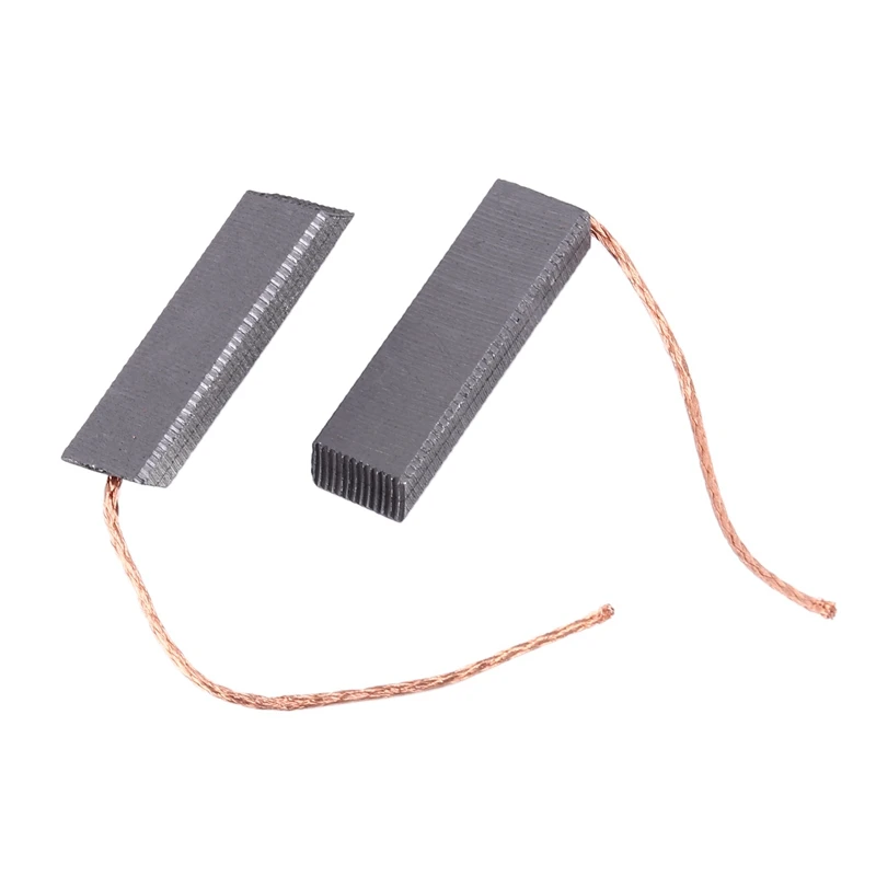 Spazzole di carbone da 10 pezzi spazzole di carbone per motori per parti di lavatrici a tamburo Siemens 5 x13.5x40mm