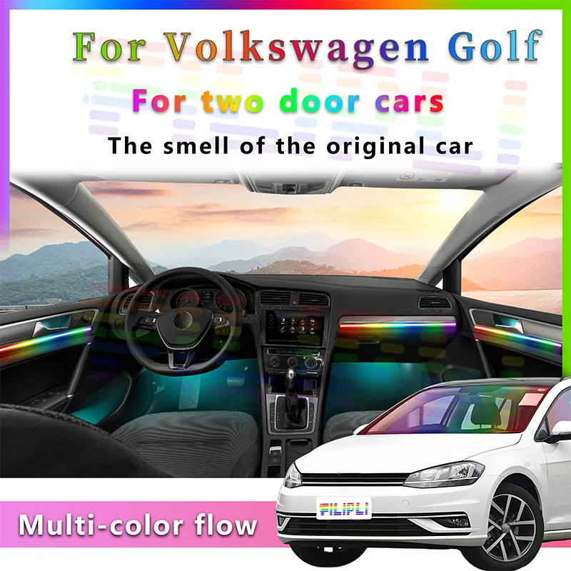 Interior Design Apps - Für VW Golf 7, brillantes Stealth-Design,