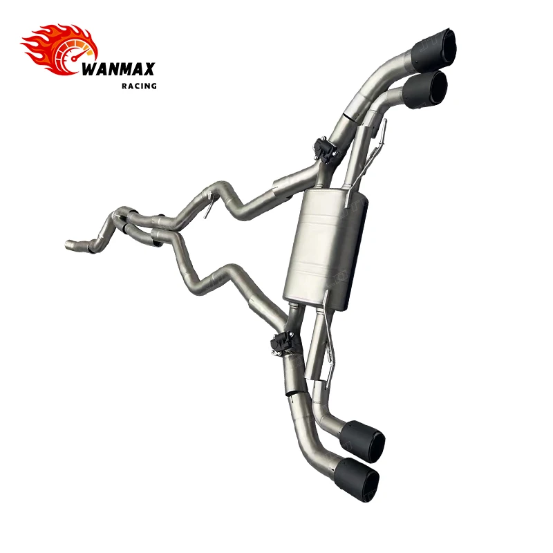 High Performance 304 Stainless Steel  Exhaust System for  M240i G42 Valved Sport view 5