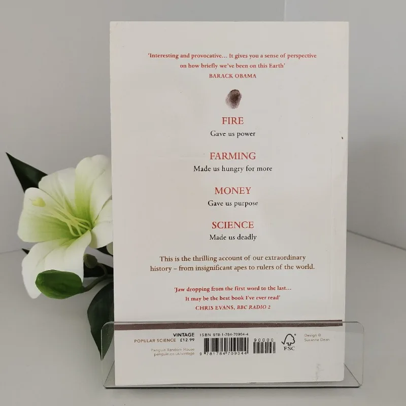 Sapiens: A Brief History of Humankind Yuval Noah Harari English Books Anthropological History Books Extracurricular Reading Book