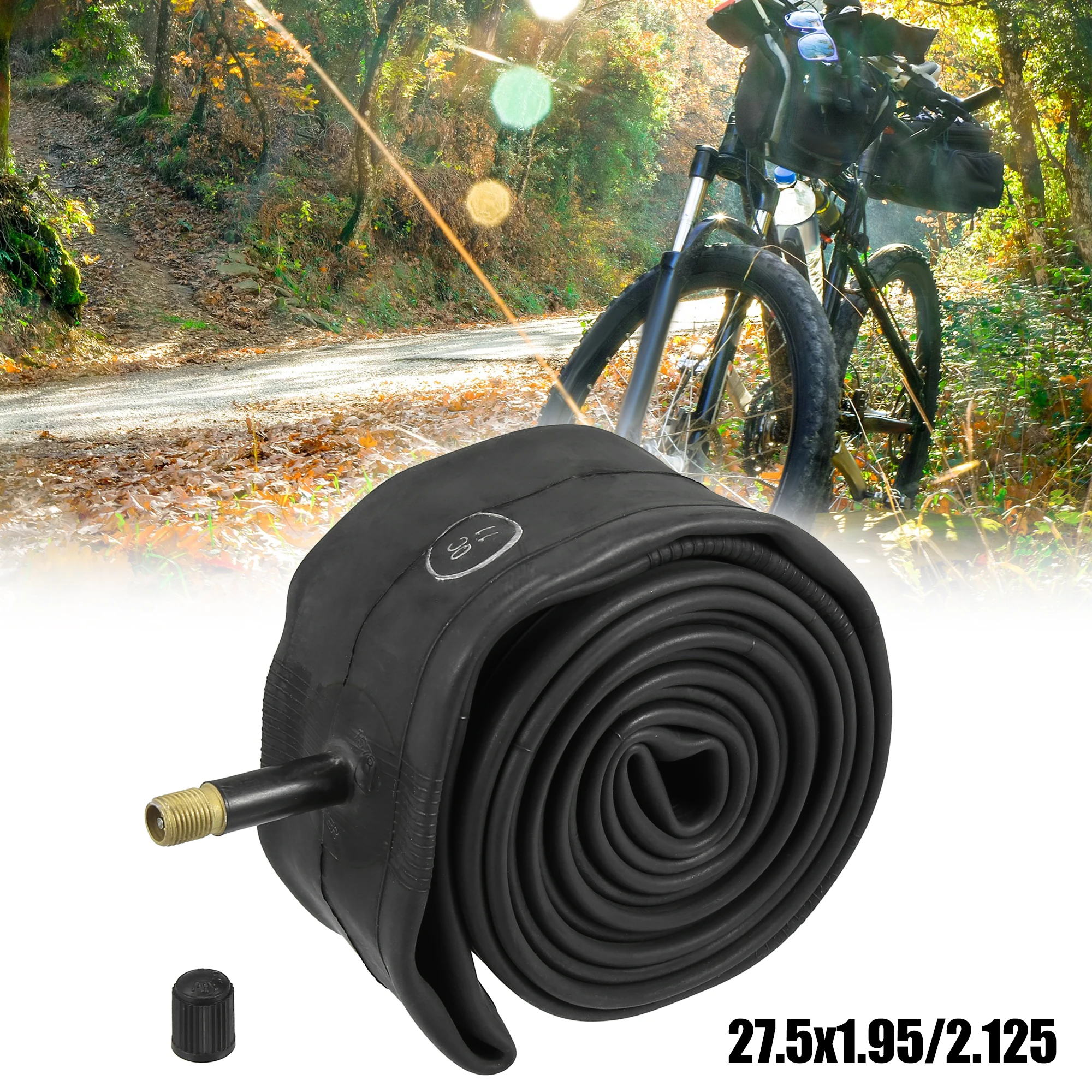 

X Autohaux Bicycle Inner Tube 27.5x1.95/2.125 29x1.95/2.125 32mm American Type Valve Cycling Parts