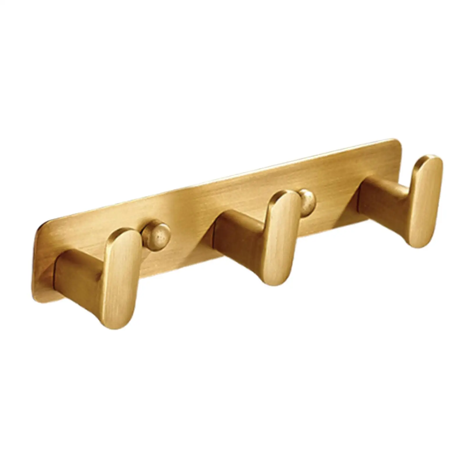 Coat Rack Wall Mount Wall Hooks for Hanging Metal Heavy Duty Sticky/Screw Installation Towel Hanger for Keys Purses Entryway