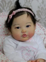 22Inch Reborn Doll Kit Lea Unfinished Doll Parts Diy Toy Blank Kit Fresh Color