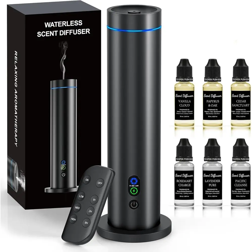 

Аромадиффузор для дома с пультом ДУ, регулируемой подачей пара, подсветкой и функцией ароматерапии, охватывающий площадь 93 кв.м.