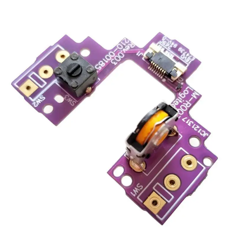 

652F for G Wireless Mouse Top Motherboard Micro Switch Button Board Hot Swap