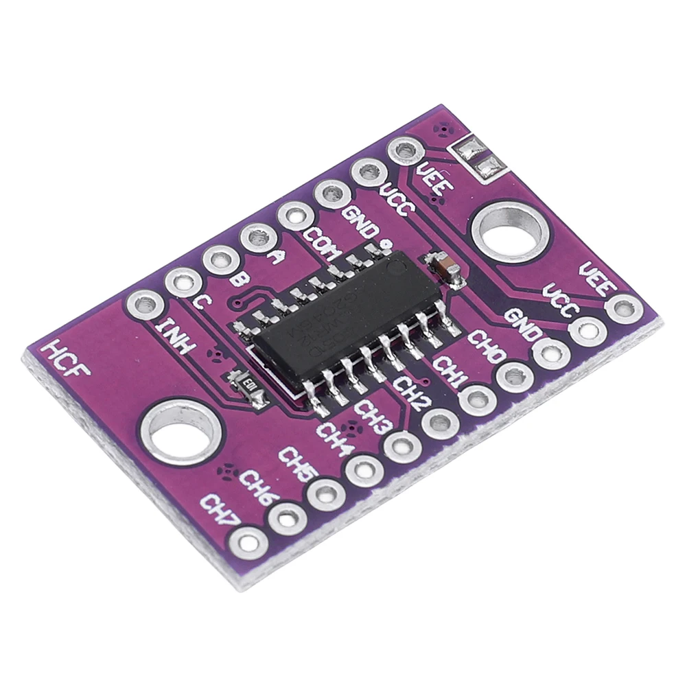 74HC4051 8-Channel-Mux Analog Multiplexer Demultiplexer โมดูล Analog Multiplexer Selector Module สําหรับ Arduino