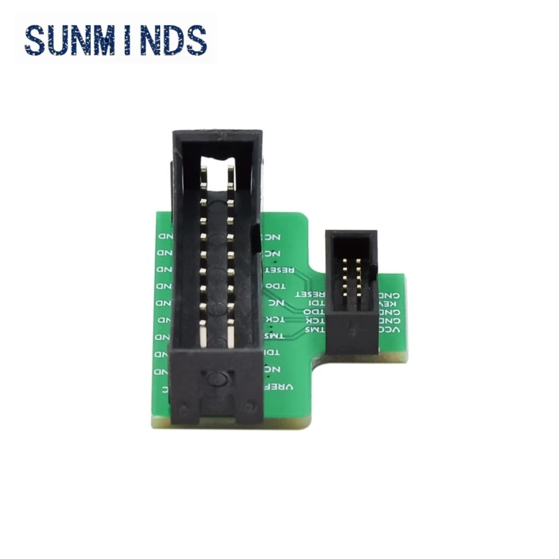1.27mm JTAG adapter Standard 20-pin 2.54mm to 10-pin 1.27mm supports JLINK/SWD