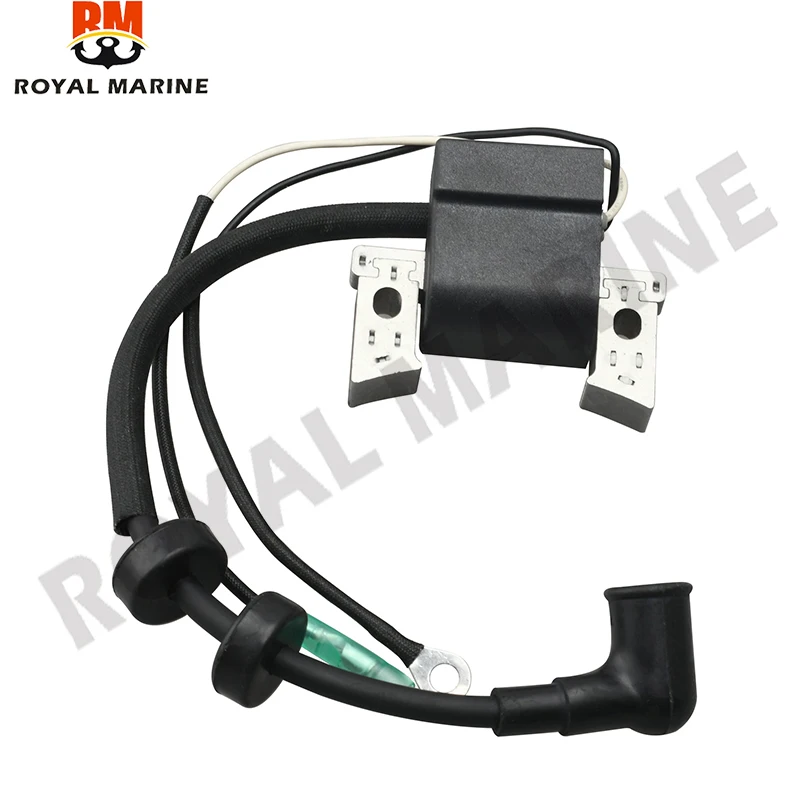 Ignition Coil 6BX-85571 6BX-85571-00 For Yamaha Outboard F4L F4B F4S F5A F6L F6S F6C F6 4 Stroke Marine accessories