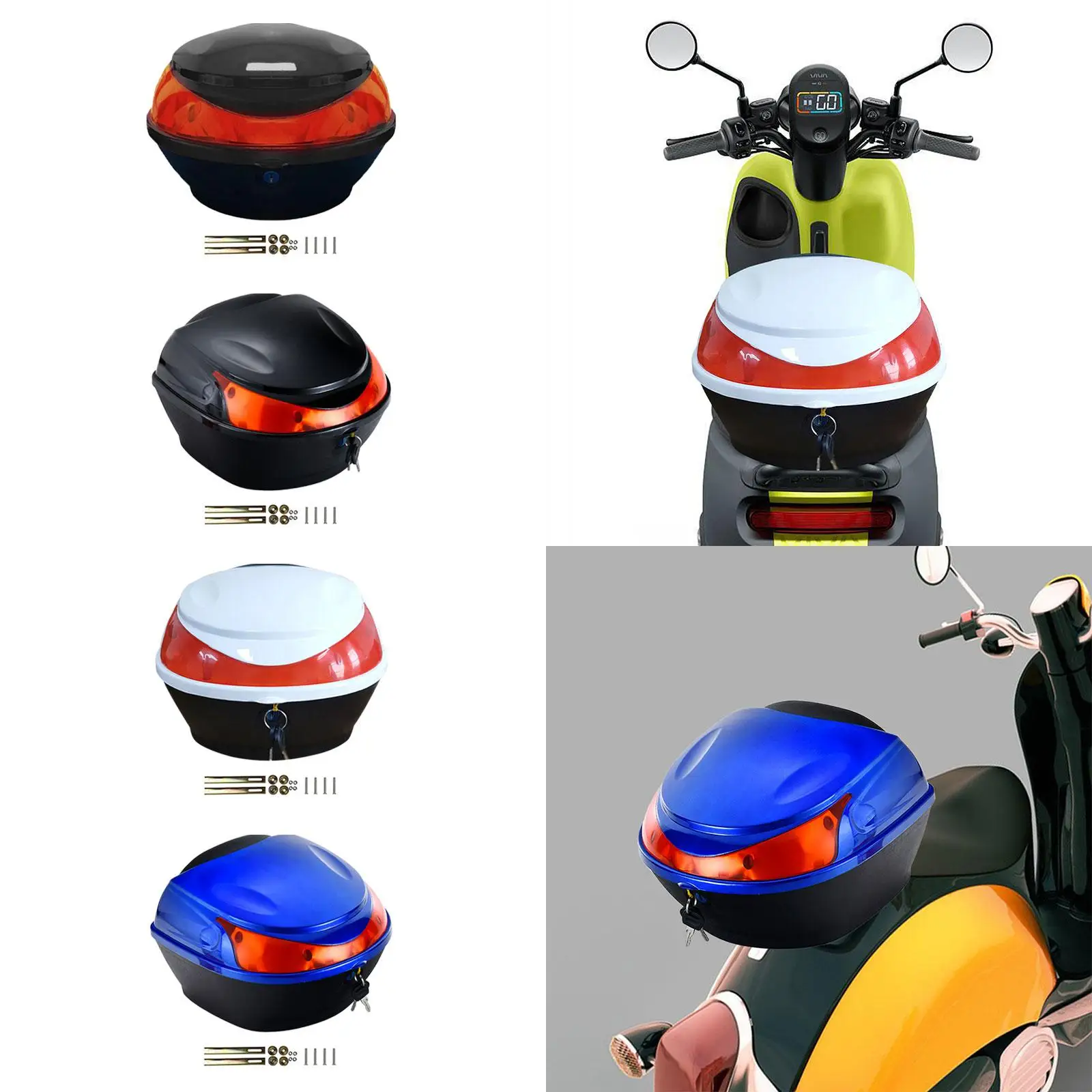 

Багажник мотоцикла, чехол для хранения мотоцикла, многоцелевой дорожный практичный мотоцикл