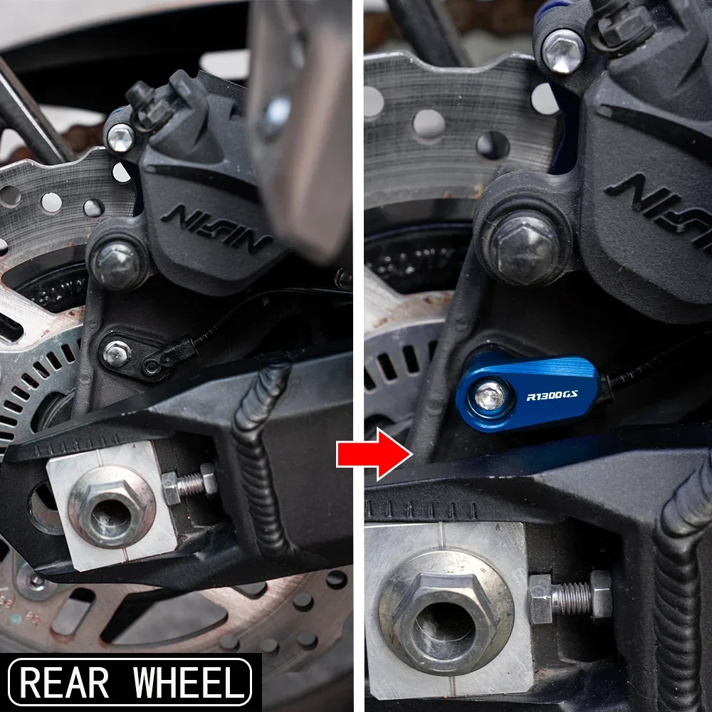 ل BMW R1300GS R 1300 GS R 1300GS مغامرة ADV 2024 2025 دراجة نارية العجلات الخلفية ABS الاستشعار حماية غطاء حماية