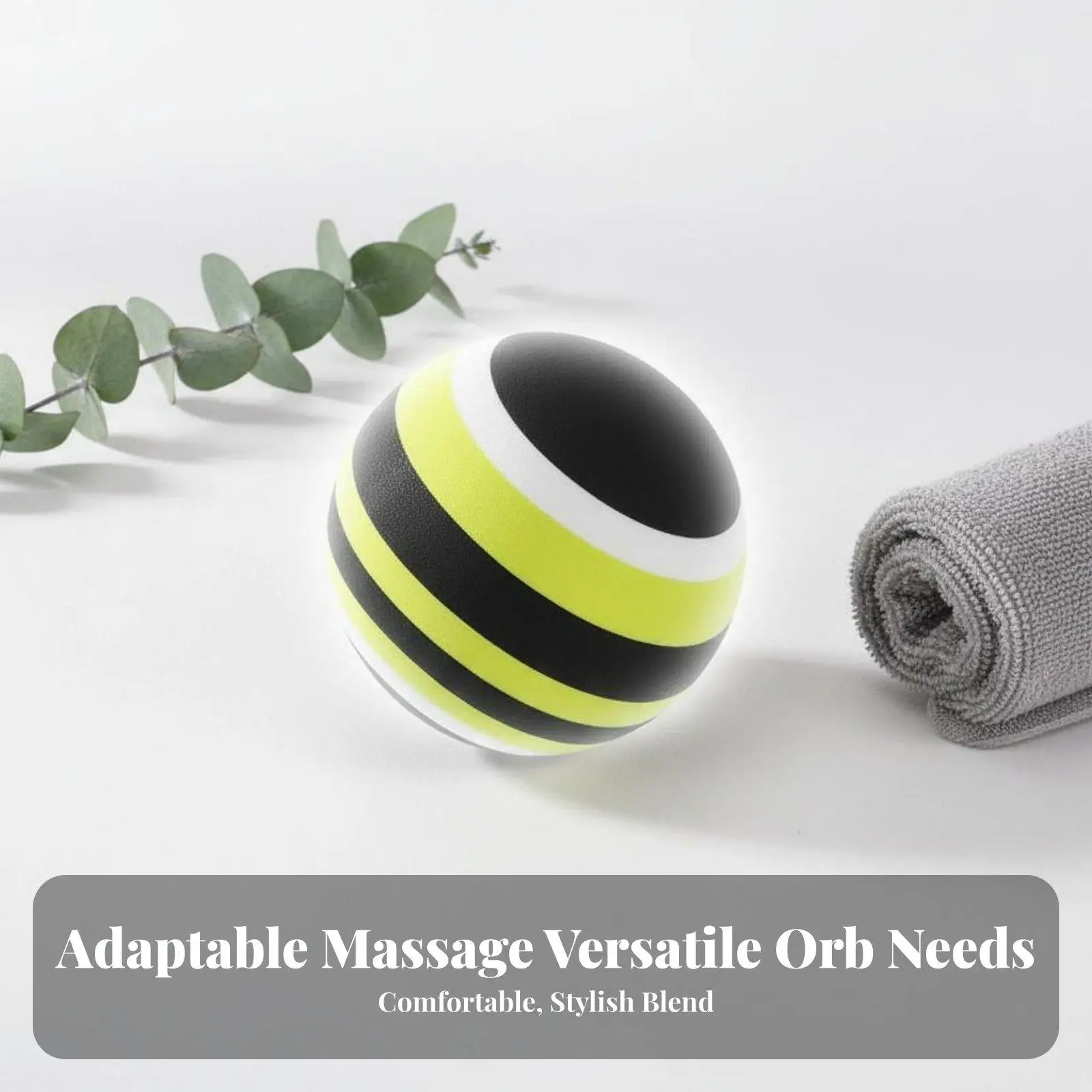 Full Body Massage Ball Deep Tissue Firm EVA Trigger Point Therapy Tool for Sore Muscles and Feet