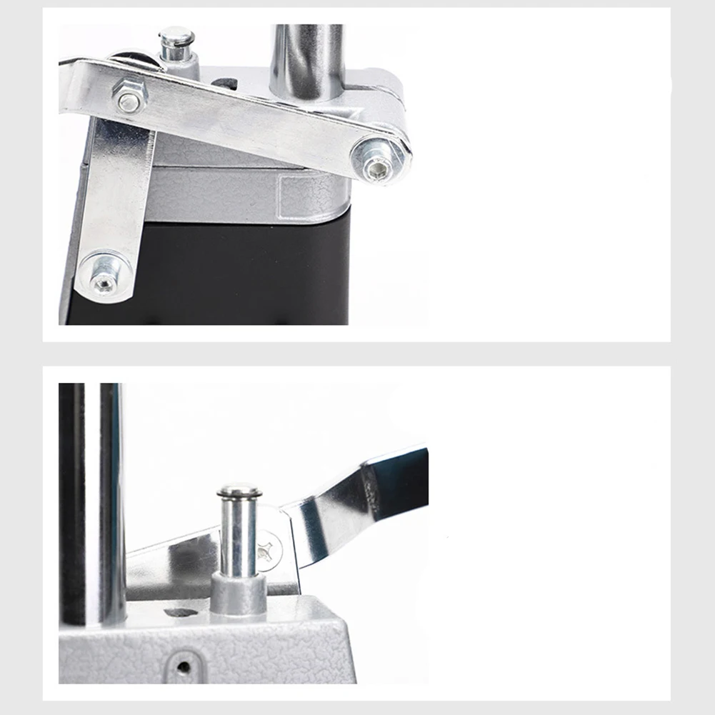 Supporto per trapano da banco per trapani elettrici Supporto per trapano con morsetto regolabile con base stabile e design semplice dell'asta di spinta