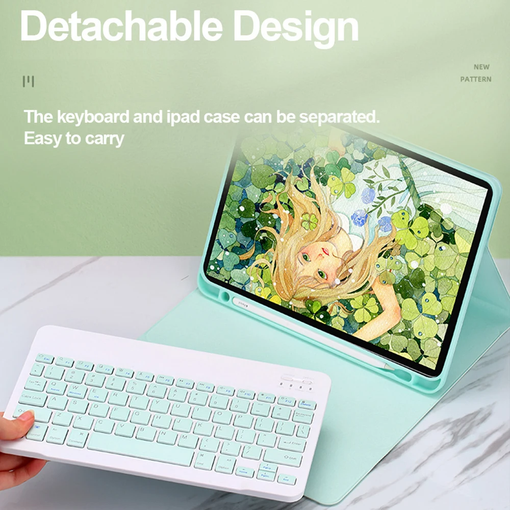 バックライトキーボードケース-ipad-air-11-13-m2-m3、ipad-7-8-9-10世代、ipad-a16-air-4-5-pro-11-129用-ペンホルダー付きカバー