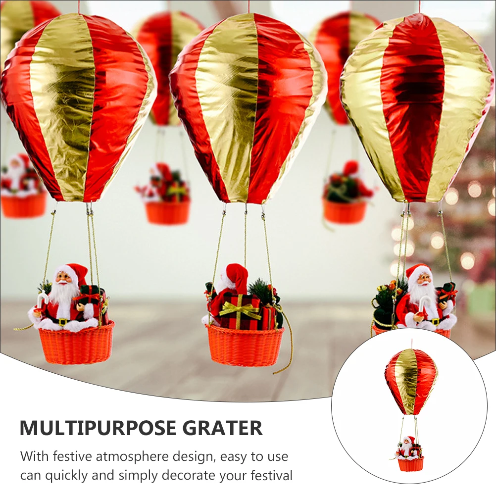 

Christmas Decoration Hot Hanging Air Balloon Shaped Ornament Ornaments Decorations