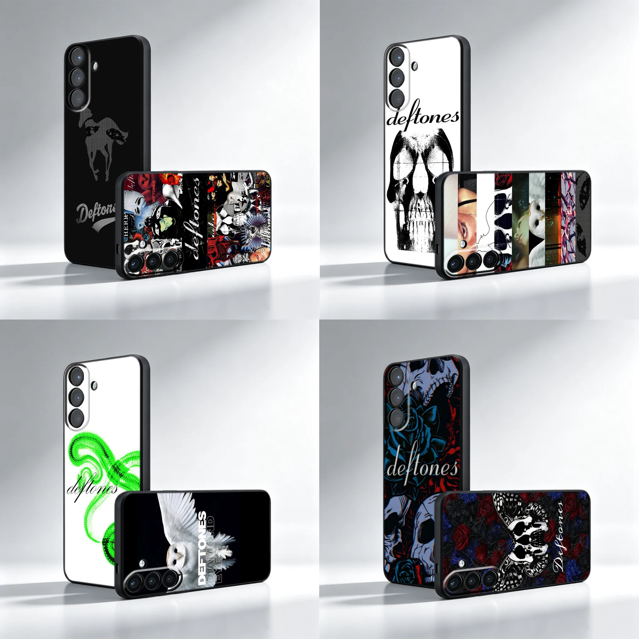 Rock Band Deftones Phone Case For Samsung A53 A52S A33 A32 A23 A22 A13 A12 A03S A02 Note 10 20 Ultra A73 A72 M22 M32 M33 A81 M60