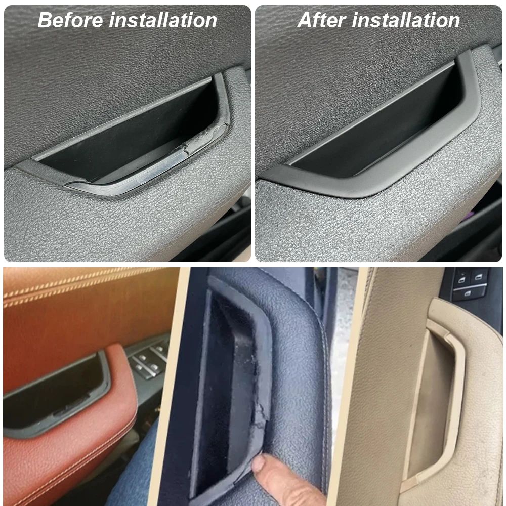 For BMW X3 X4 F25 F26 2011-2017 51417250306 New Interior Door LHD RHD Pull Handle Armrest Panel Cover Storage Box